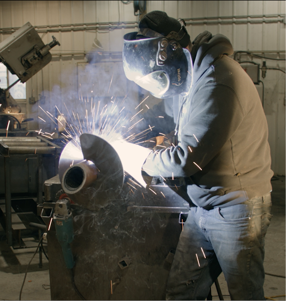 sparring with training weapons